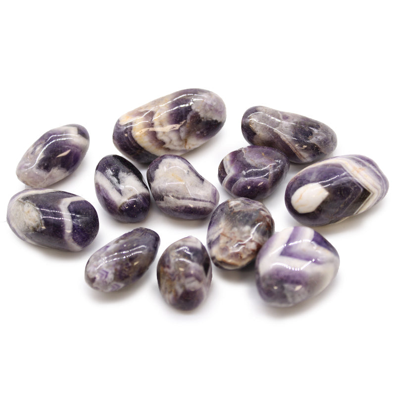 Chevron Small African Tumble Stone