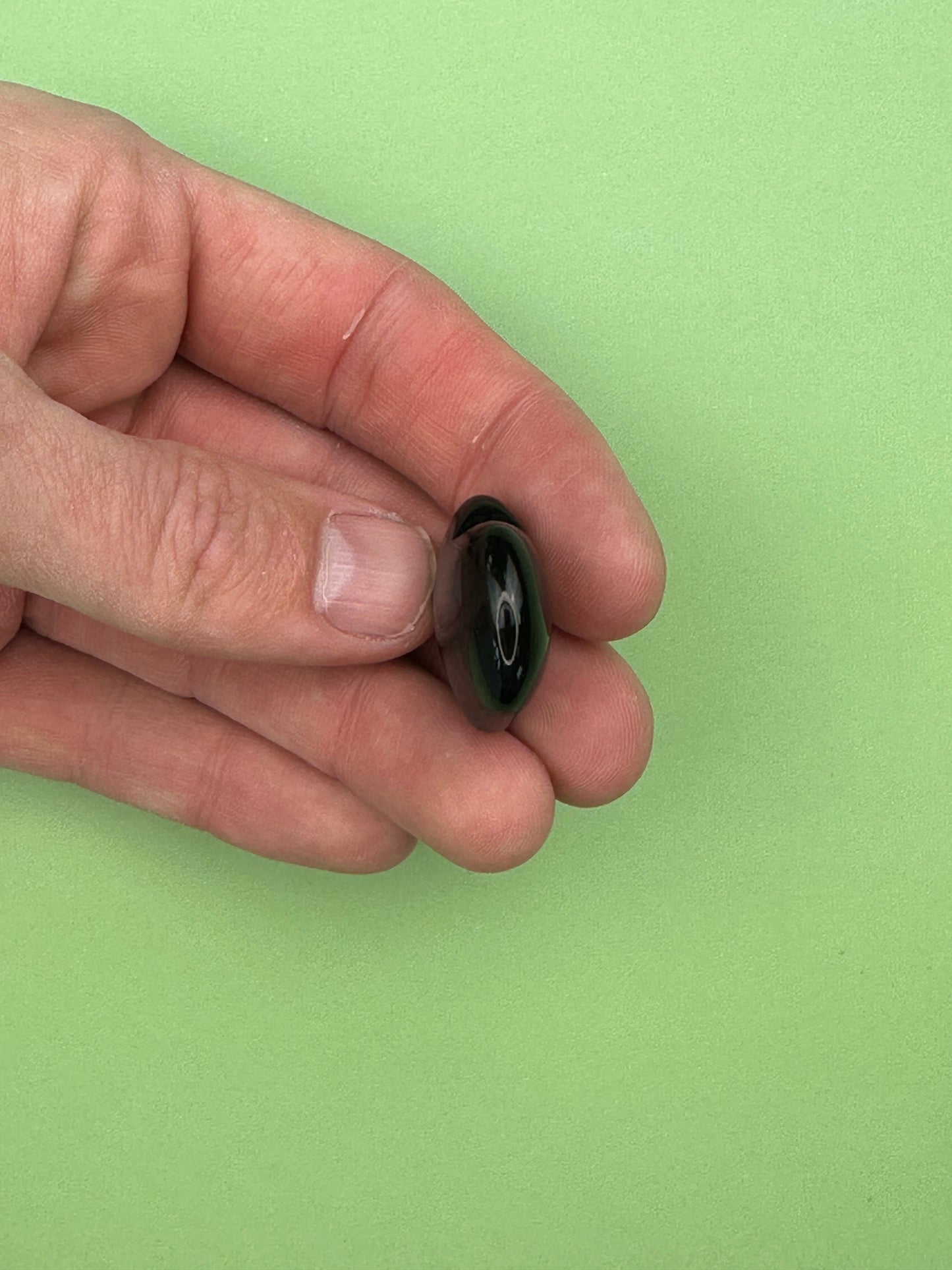 Black obsidian - Small heart