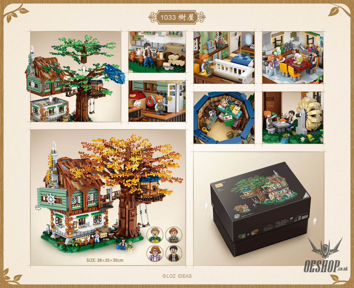 LOZ Tree House 1033