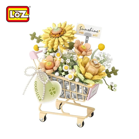 LOZ Green Flower Trolley 4126