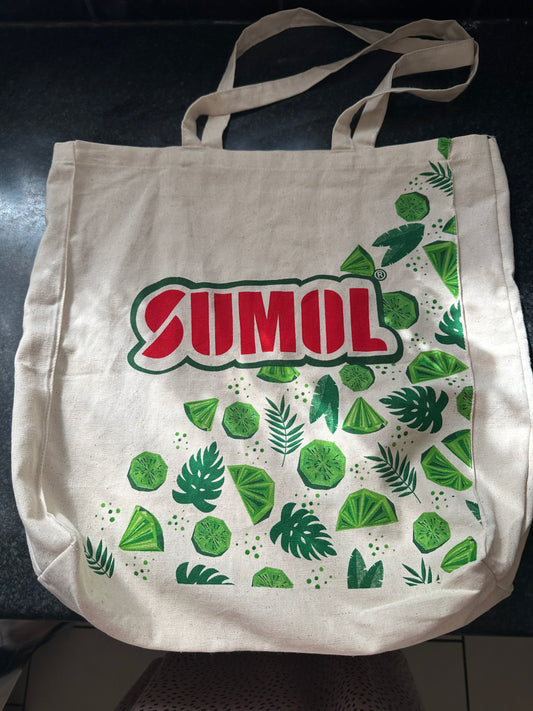 Sumol Cotton Tote Bag 36cm x 40 cm