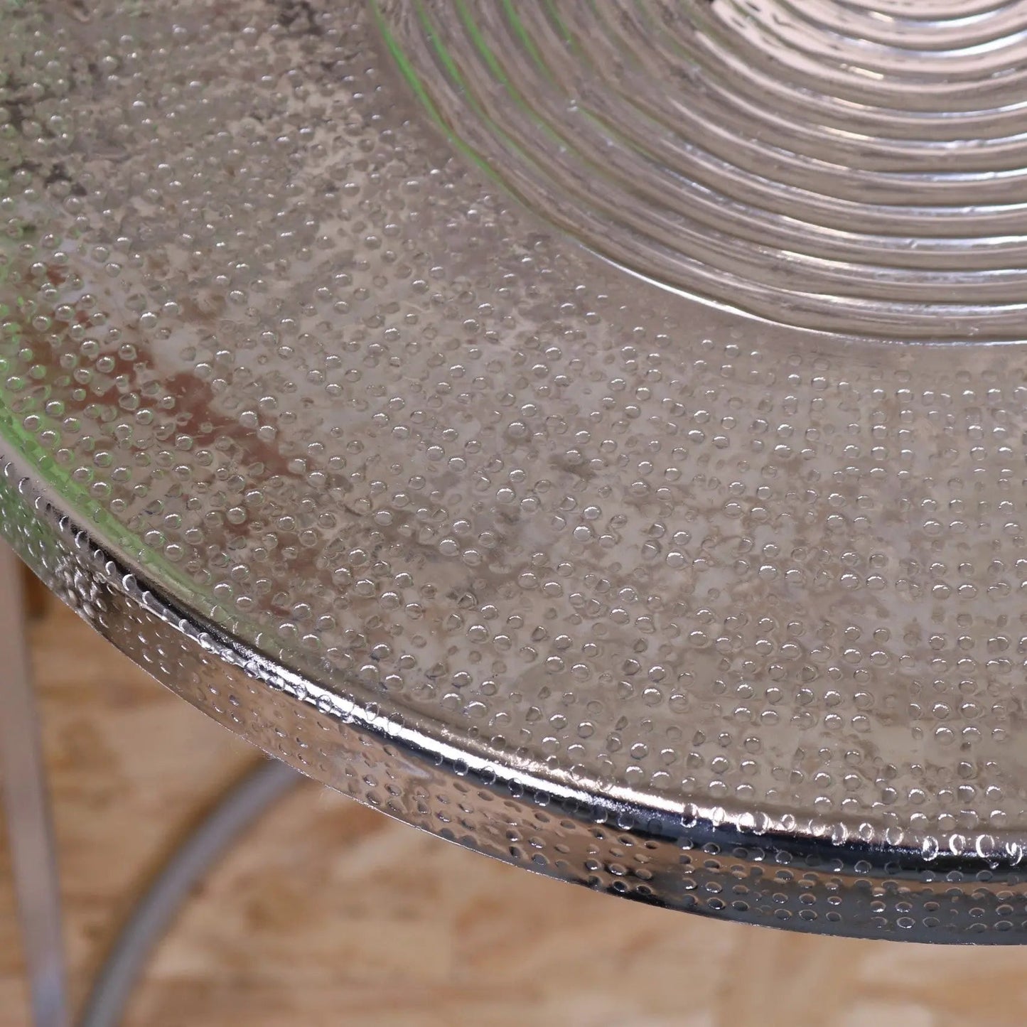 Phula Silver Side Table Set of 2