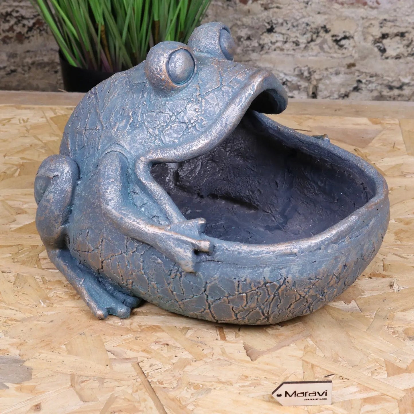 Bari Frog Planter