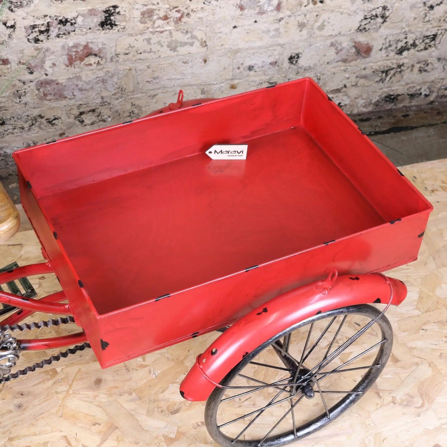 Rahi Vintage Style Mini Tricycle Ornament