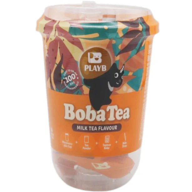 PLAYB Boba Tea Milk Tea Flavour 85g