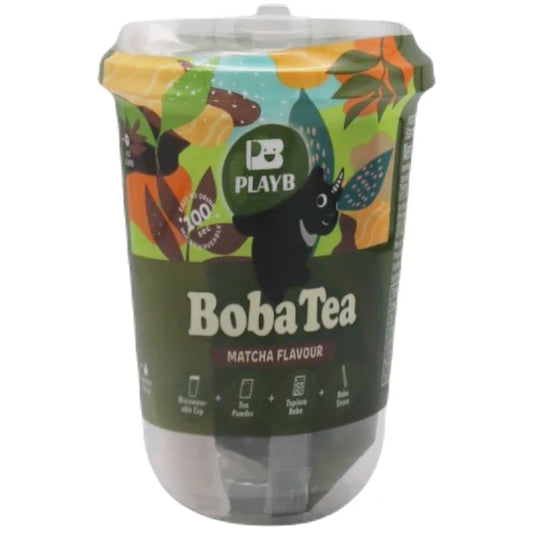 PLAYB Boba Tea Matcha Flavour 85g