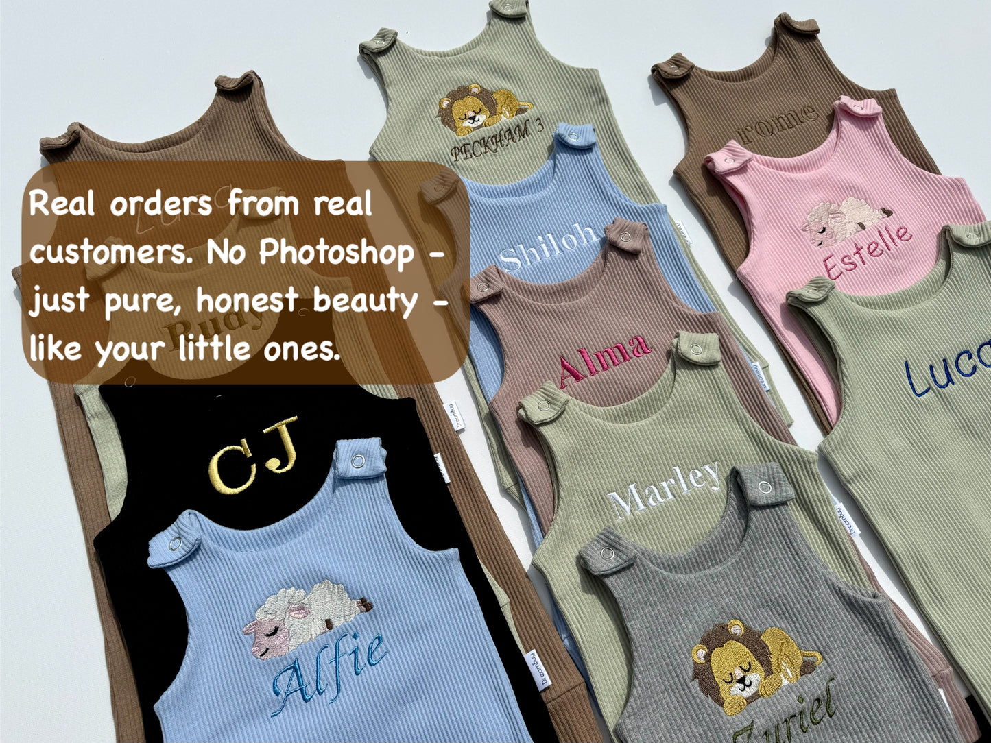 Powder Blue Personalised or Plain Dungarees