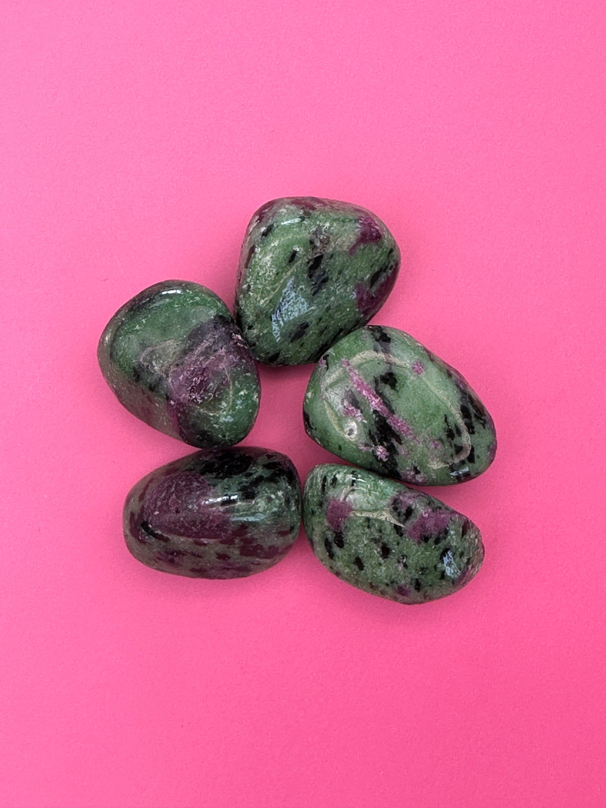 Ruby zoisite - Tumblestone