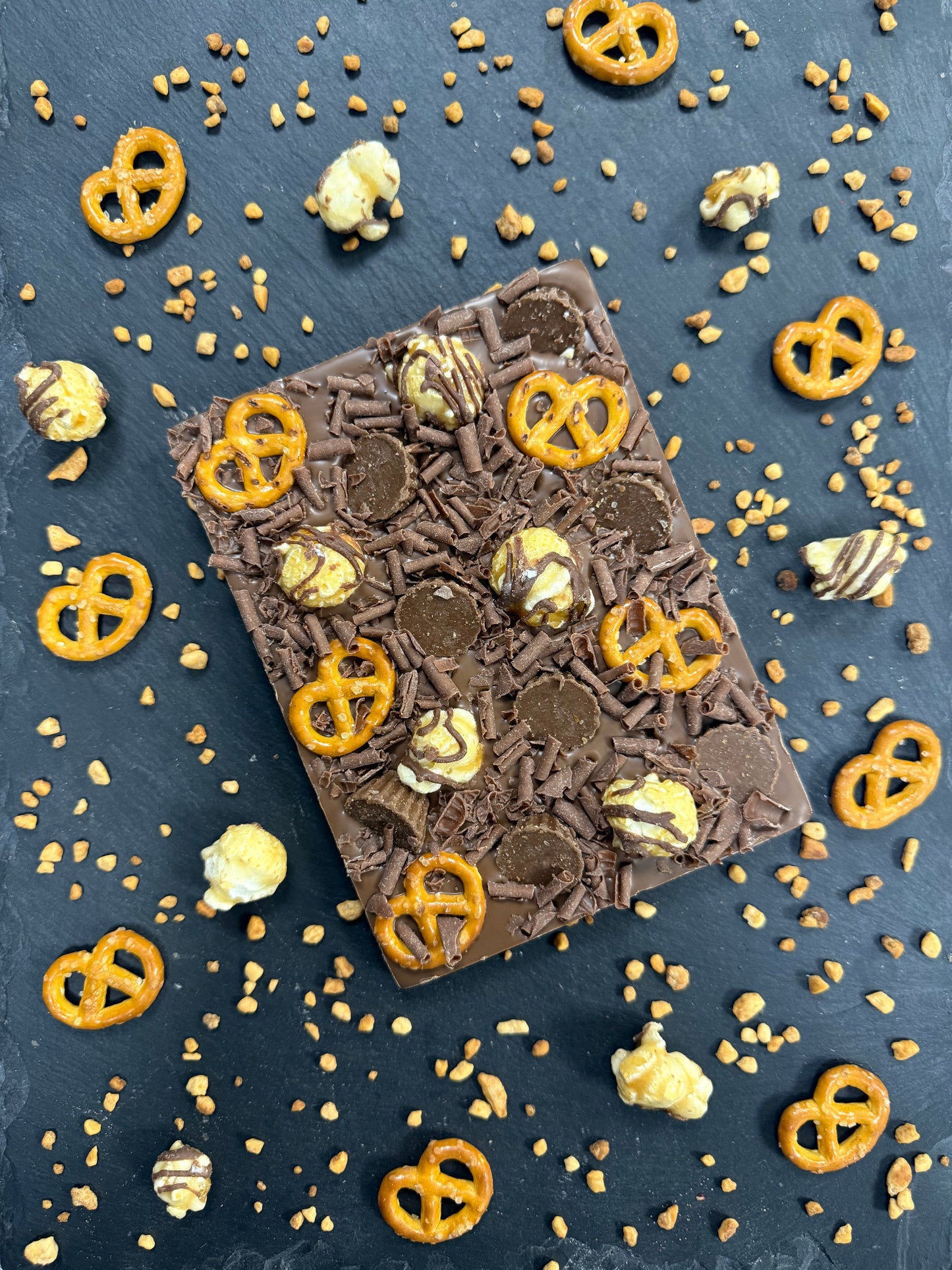 Peanut Popcorn Crunch Bloc