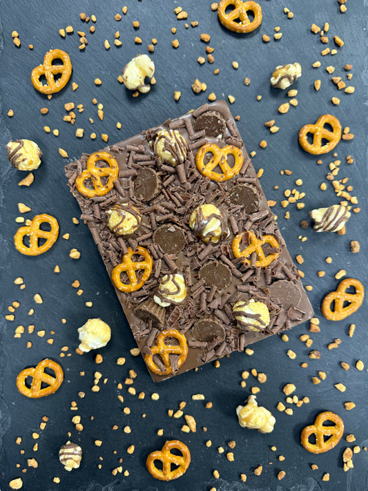 Peanut Popcorn Crunch Bloc