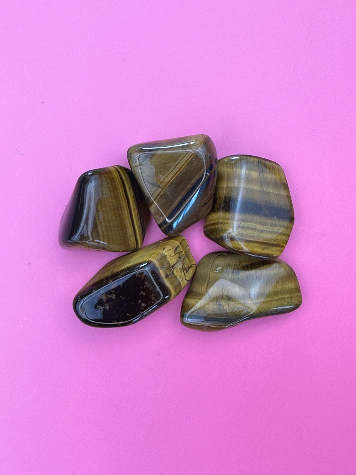 Tigers eye - Tumblestone