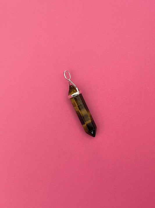 Willpower pendant - Tiger's eye (sterling silver)