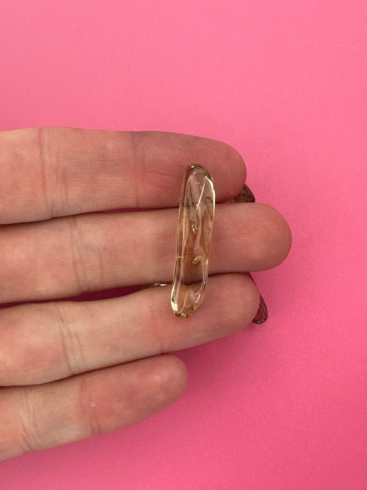 Natural citrine - Tumblestone