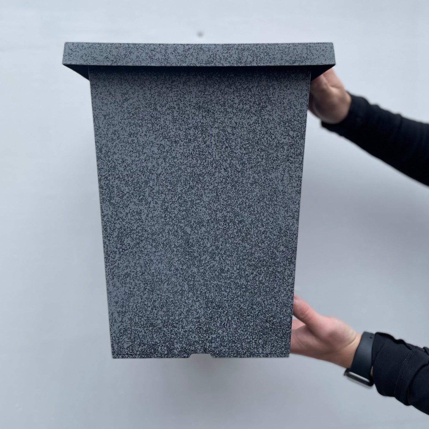 Granite Effect Finish Planter - Grey
