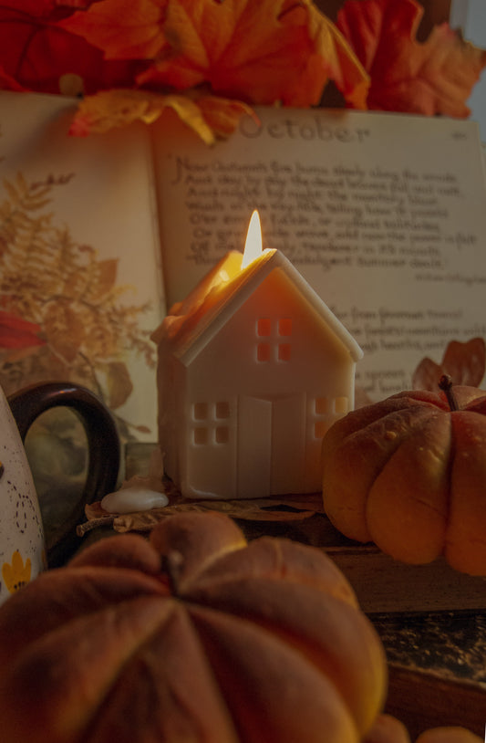 Gingerbread House Candles - Trio