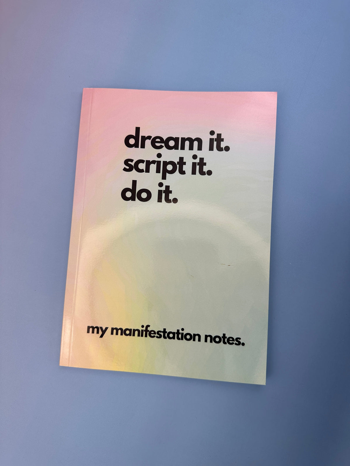 Manifestation notebook