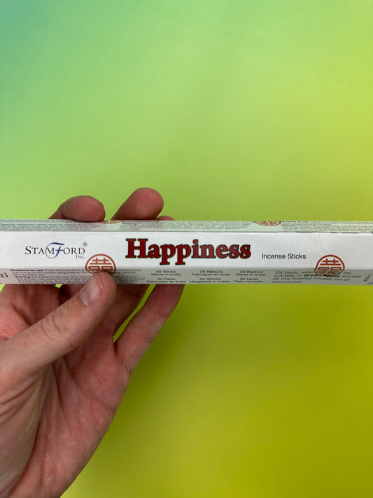 Happiness incense sticks