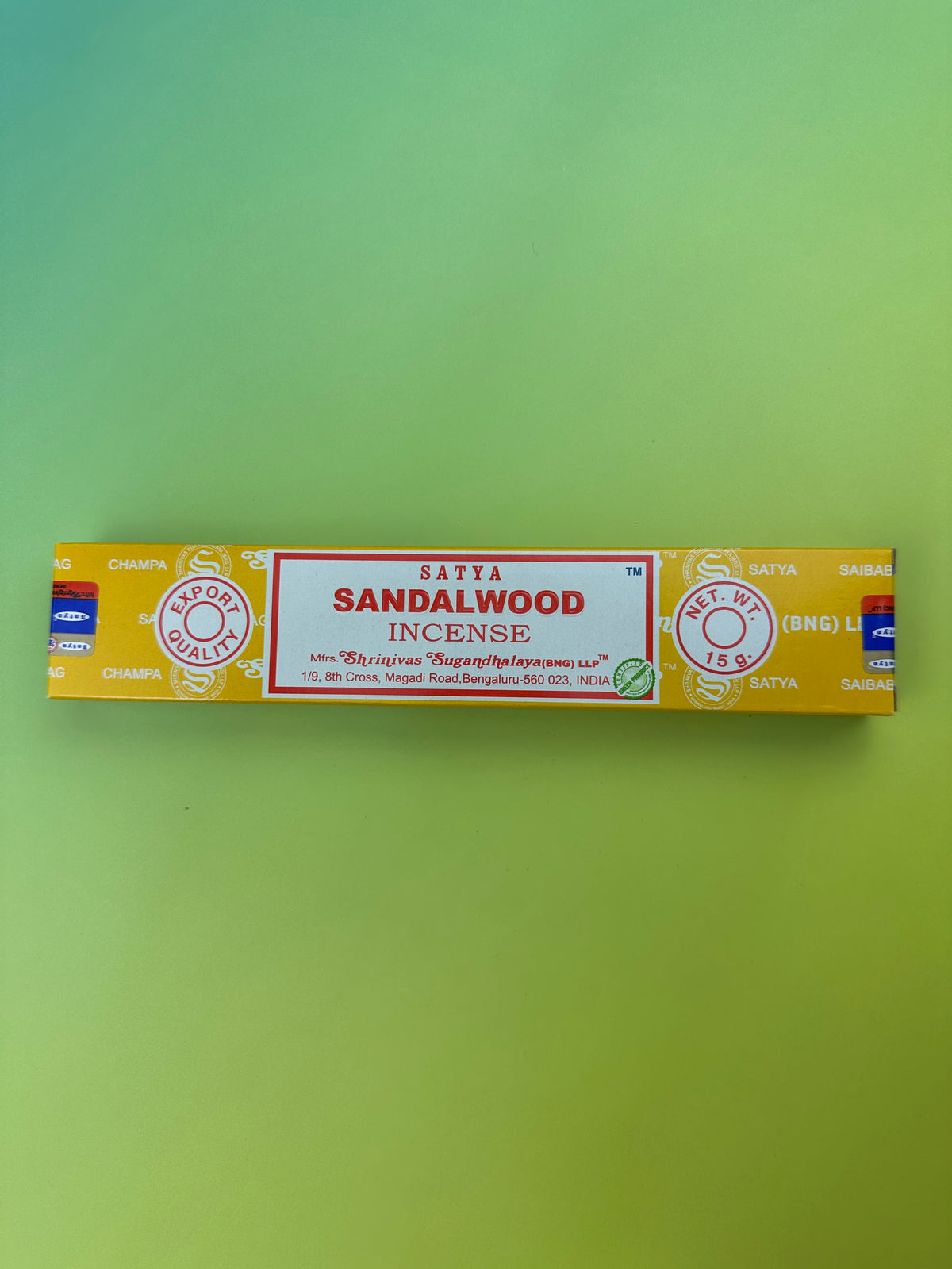 Sandalwood, satya incense sticks