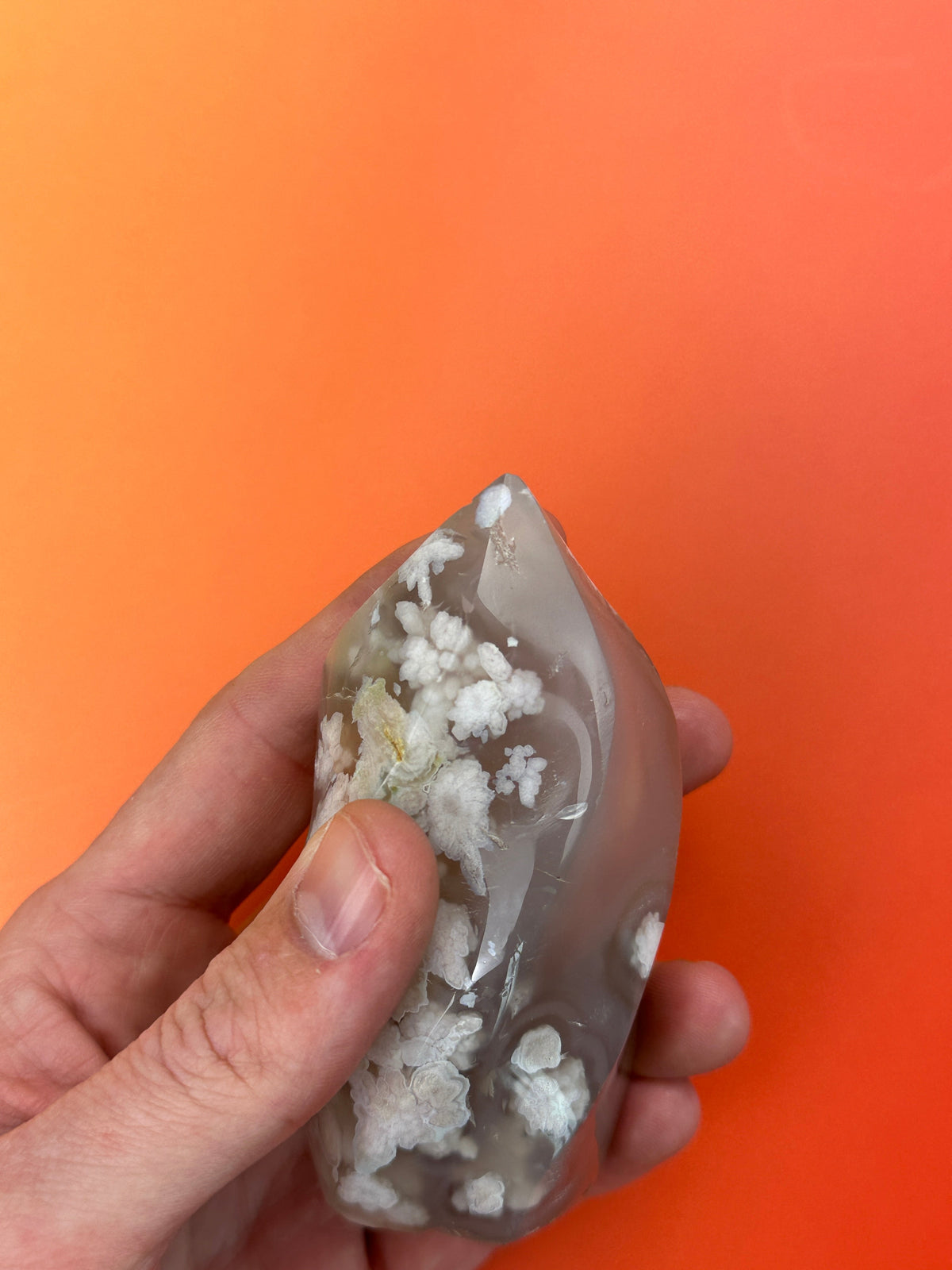 Flower agate - Flame