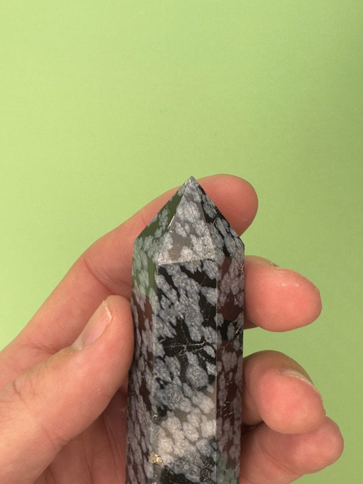 حجر الأوبسيديان الندفي - برج