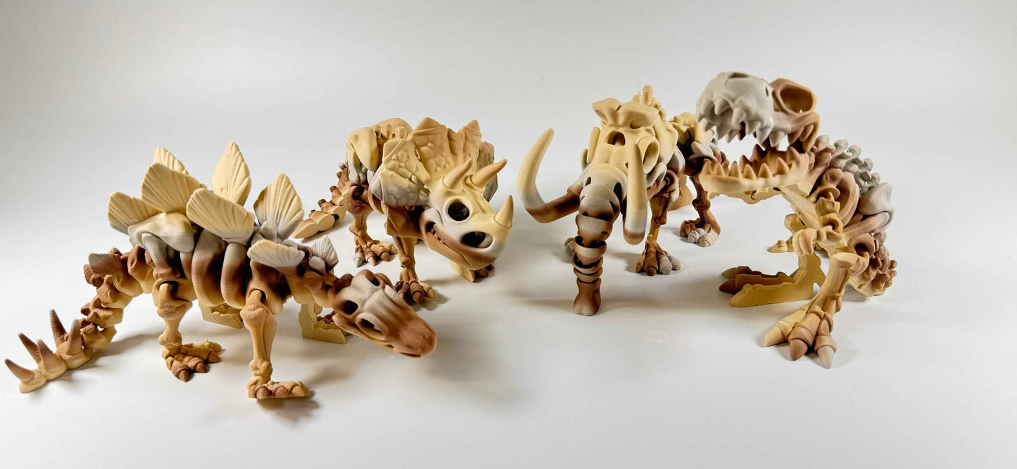 Fossil Dinosaur - Fantastic standing dinosaur, bring them back to life by collecting the whole collection