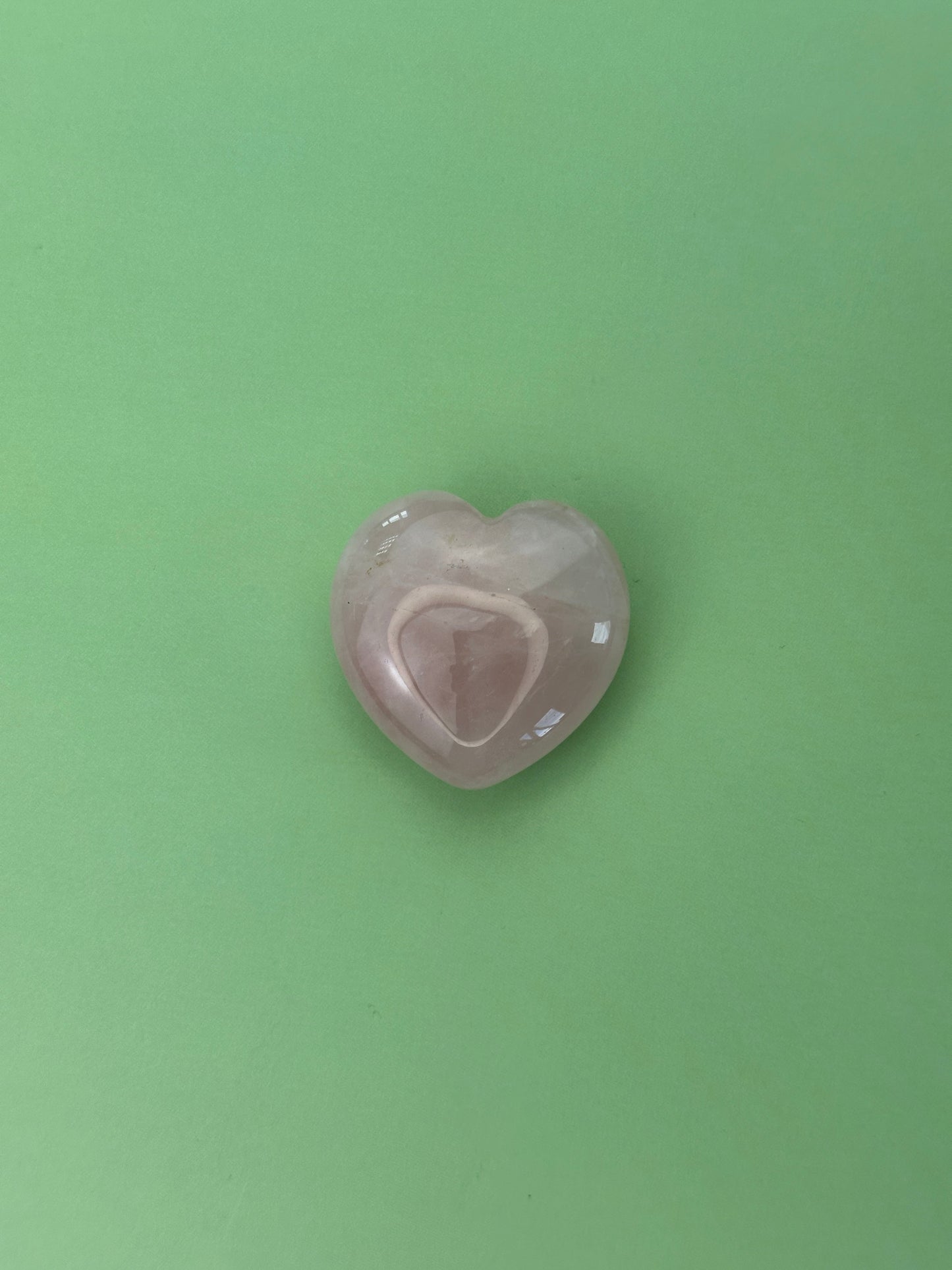 Rose quartz - Heart