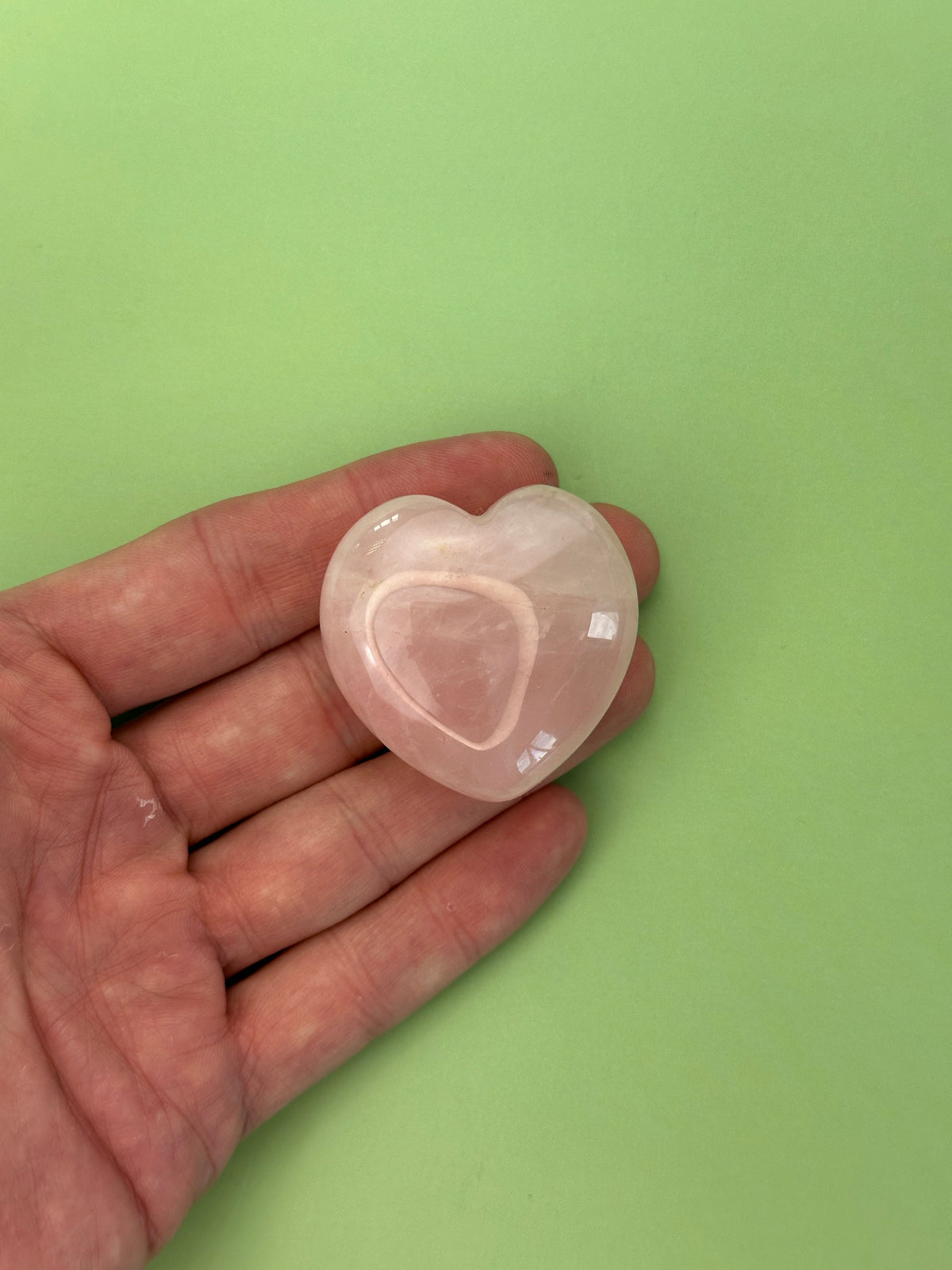 Rose quartz - Heart