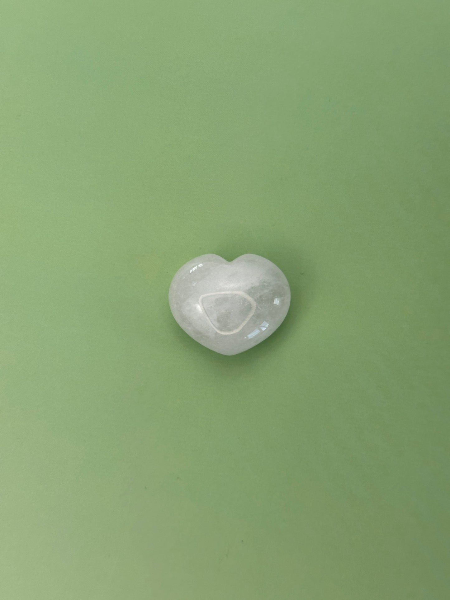 Clear quartz - Small heart
