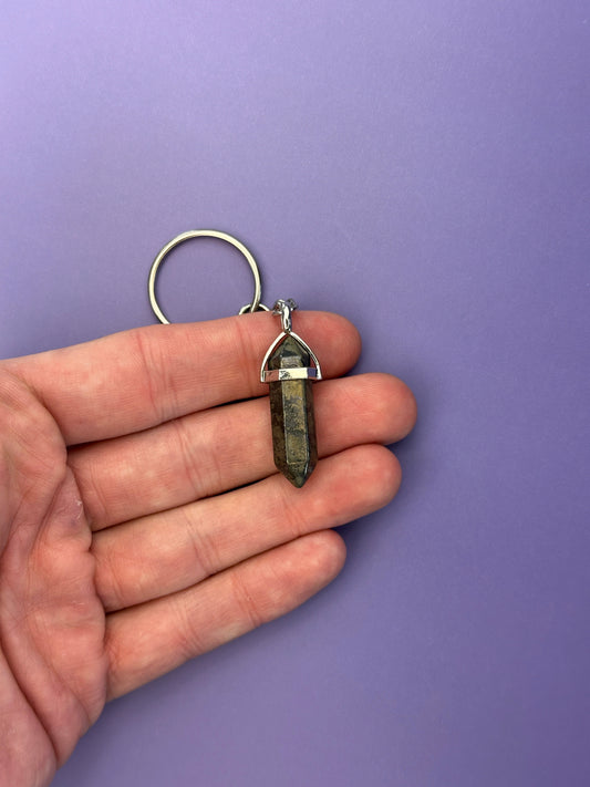 Pyrite - Pendant keyring