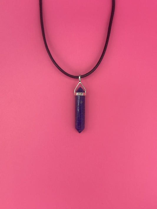 Enlightenment pendant - Lapis lazuli (sterling silver)