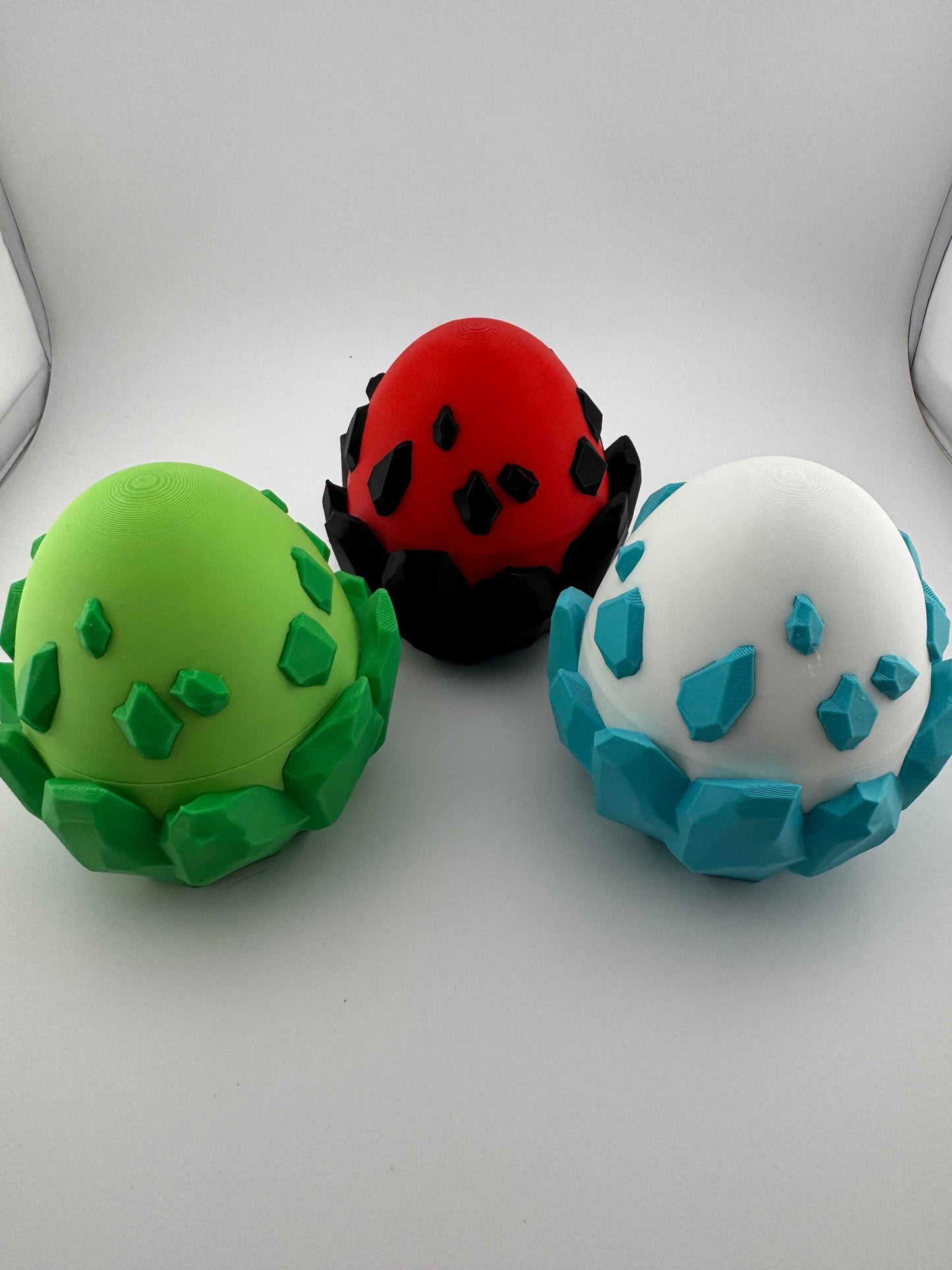Baby Crystal Dragon and matching eggs