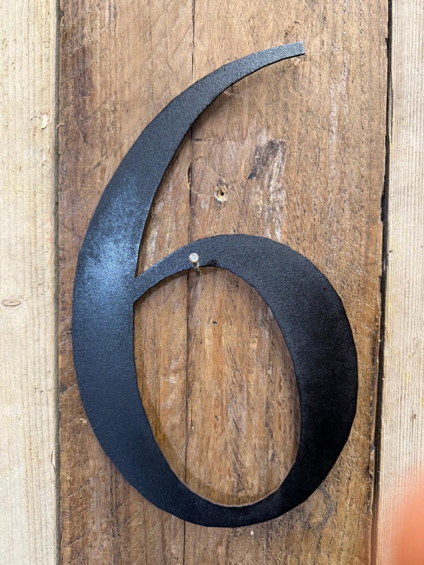 Vintage Black Metal Alphabet Letters – 5” or 12” Decorative Lettering A–Z
