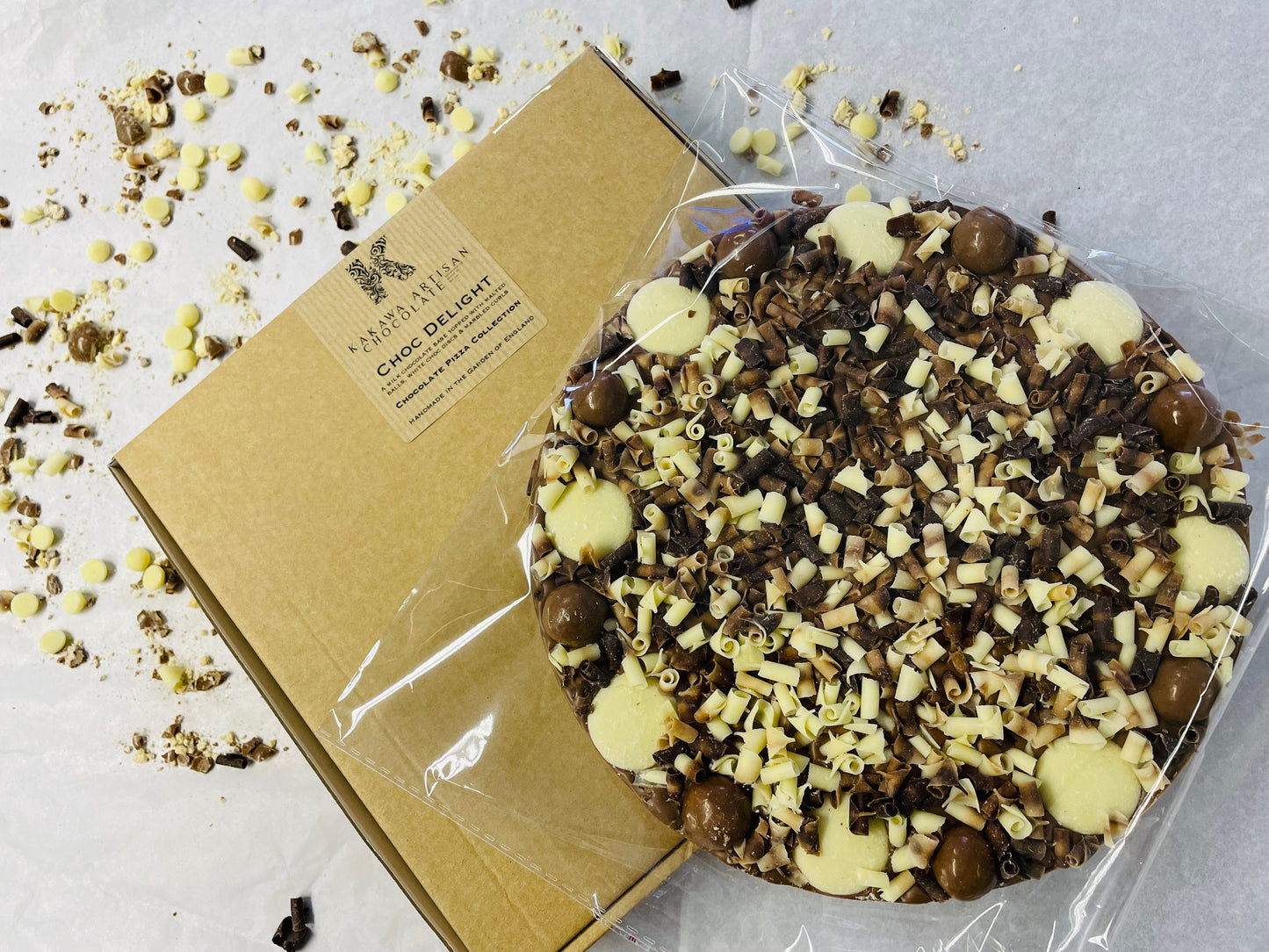 Choc Delight Milk Chocolate Pizza - 300g