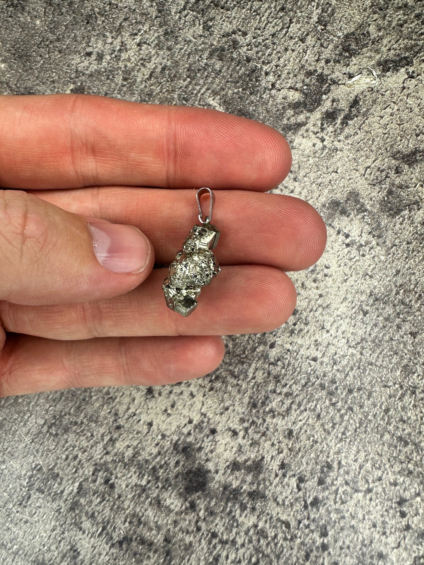 Pyrite - Mini rough pendant