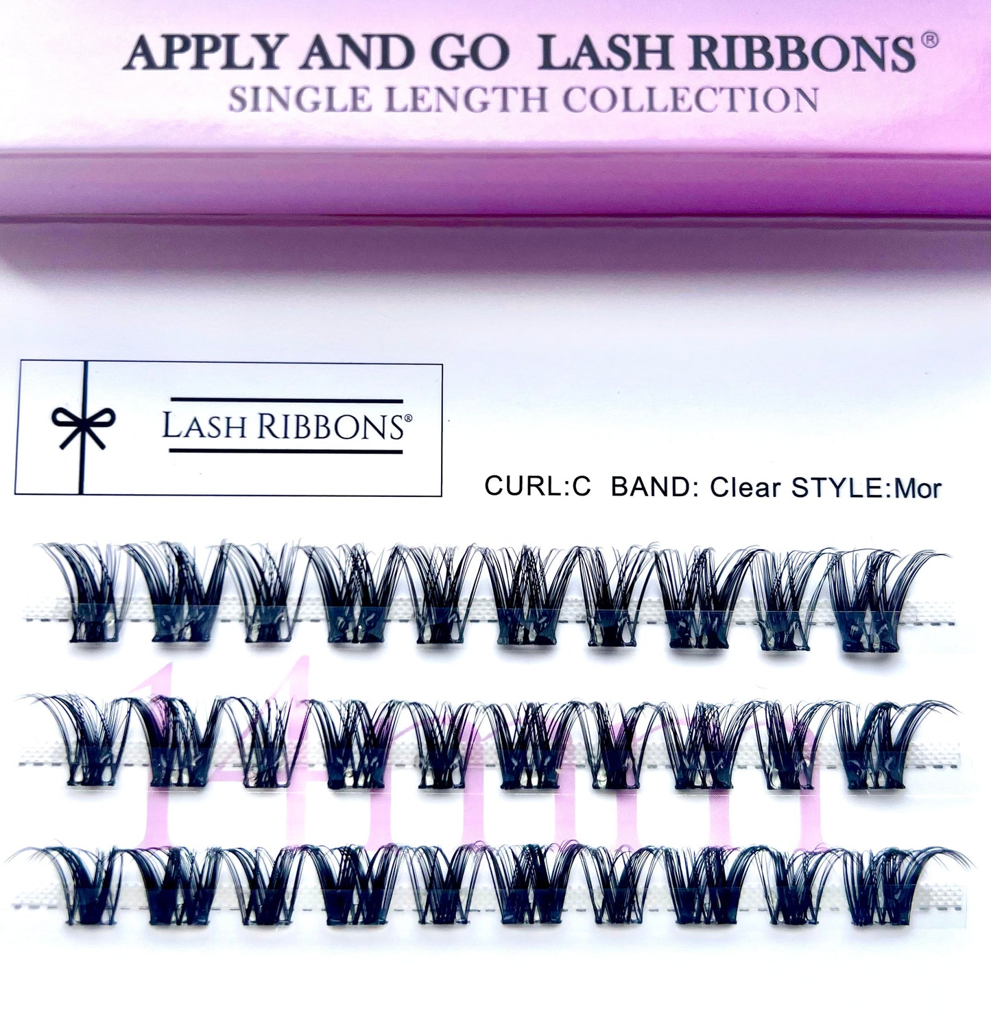 Pre-Glued Lashes - K Glue No Faff Lash - Mor