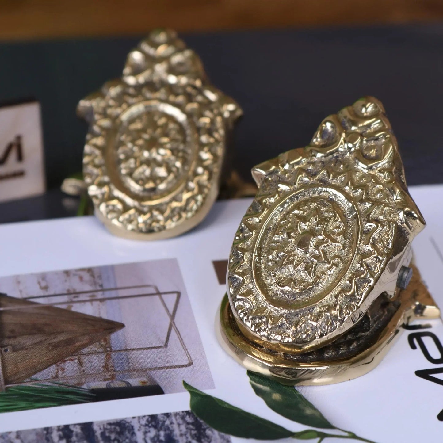 Jarhi Ornate Georgian Design Luxury Paper Clip Set of 2