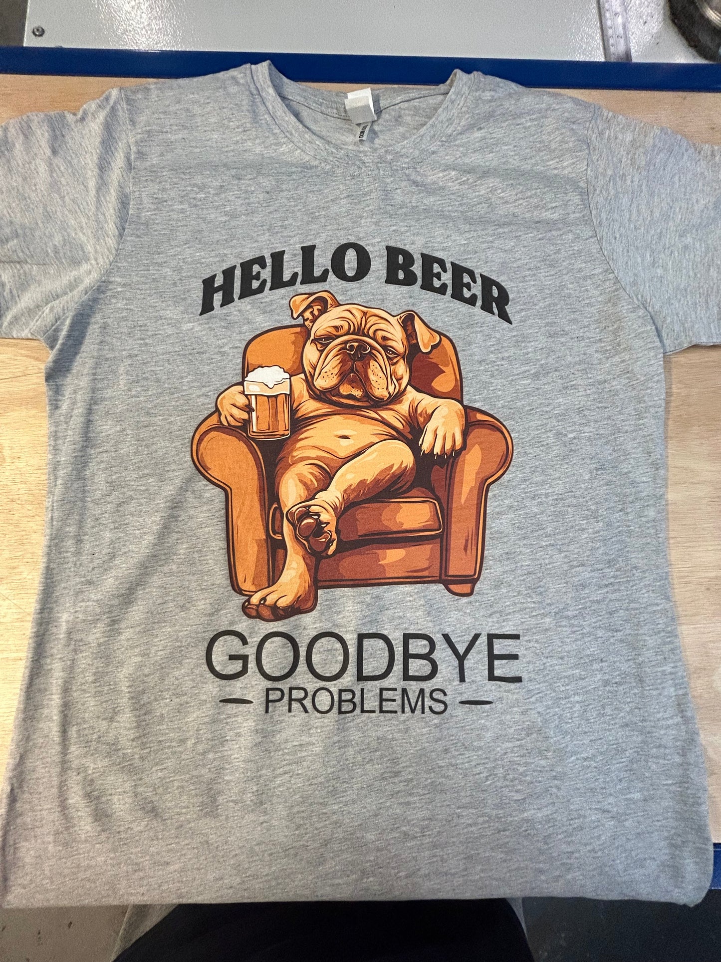 Hello Beer Goodbye Problems T-Shirt