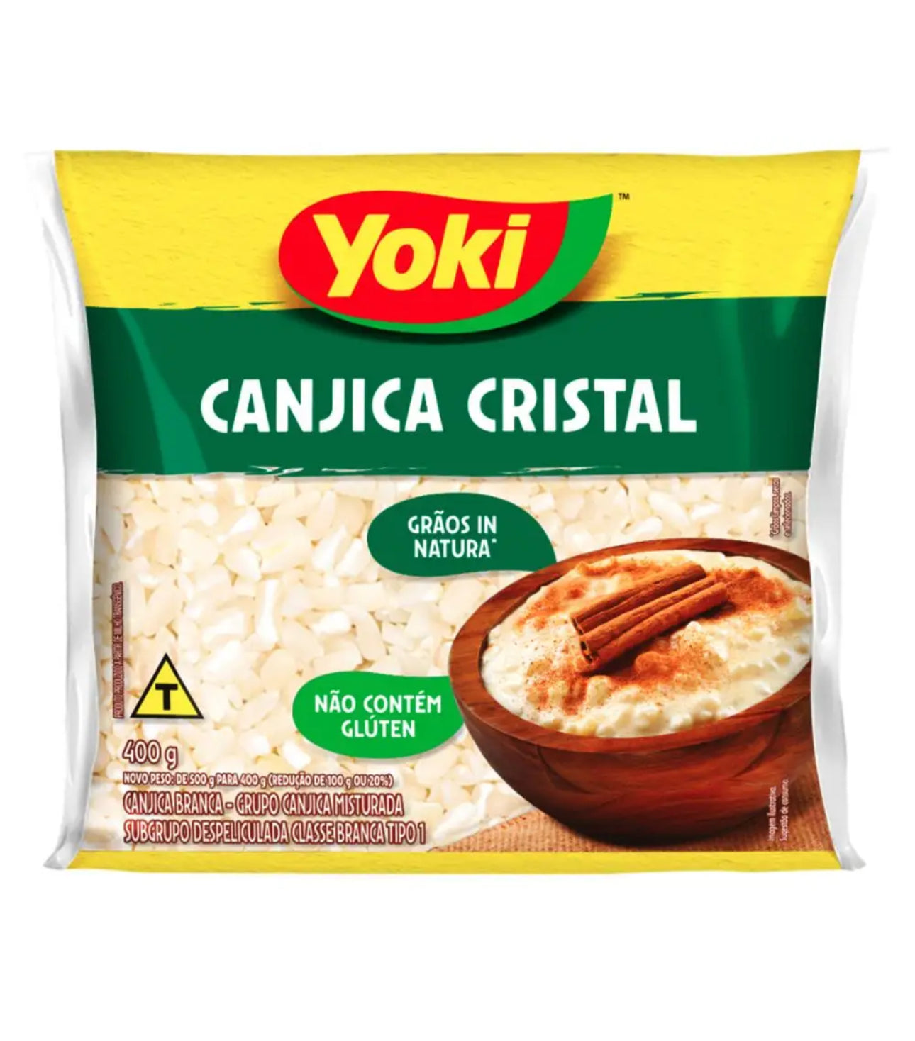 Canjica Yoki Cristal Branca 400gr