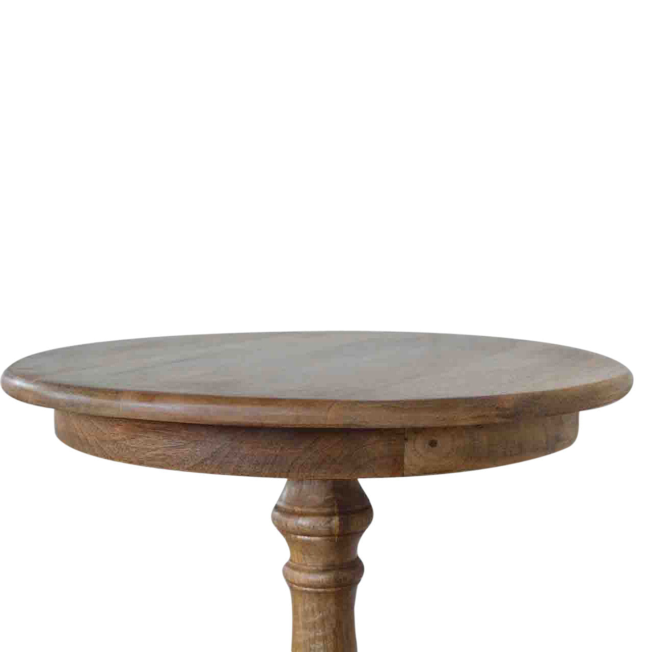 Solid Wood Round Tea Table Accent Piece