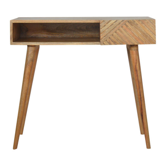 Lille Writing Desk | Oak Solid Mango Wood