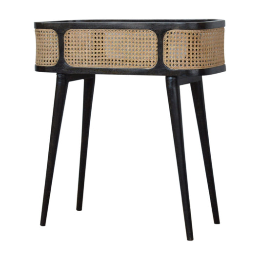 Larissa Carbon Black Tray Table Accent Piece