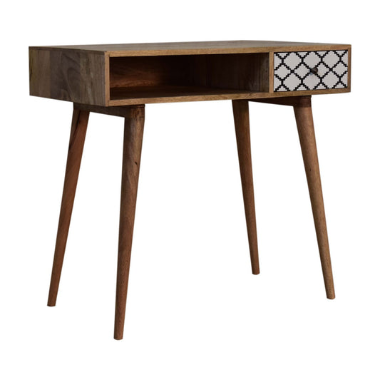 Stella Writing Desk | Oak Solid Mango Wood