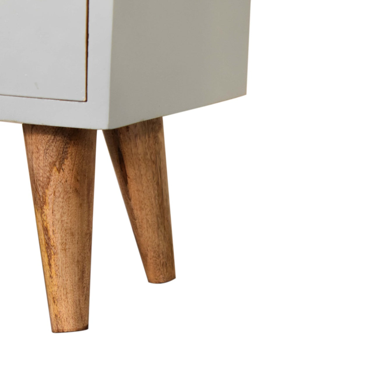 Sky Blue Hand Painted Bedside Table