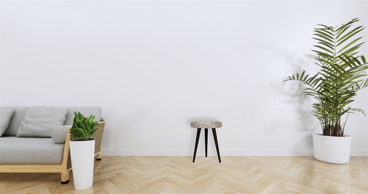 Honeycomb Mosaic End Table