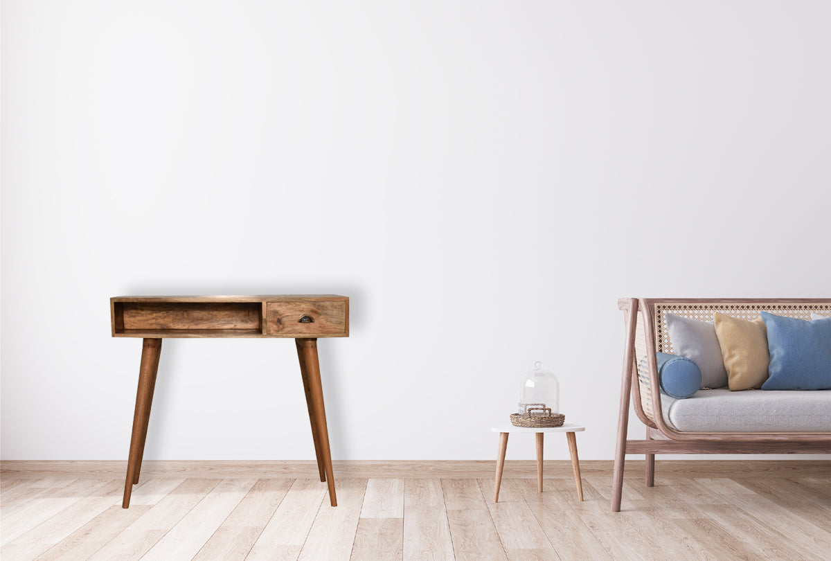 Open Slot Cable Writing Desk