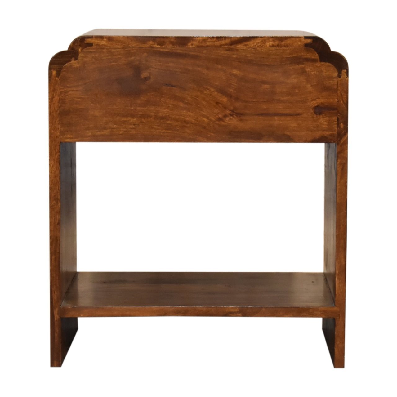 Newton Bedside Table | Chestnut Mango Wood