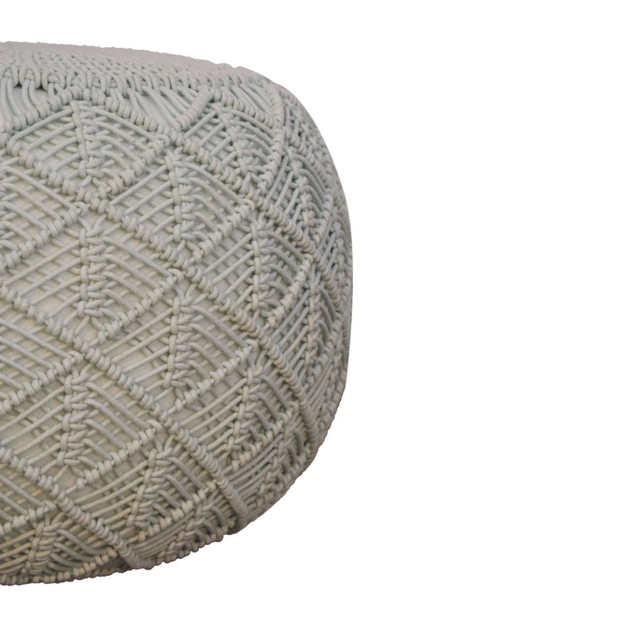 Ansley Sage Green Pouffe Stylish and Versatile Home Accent