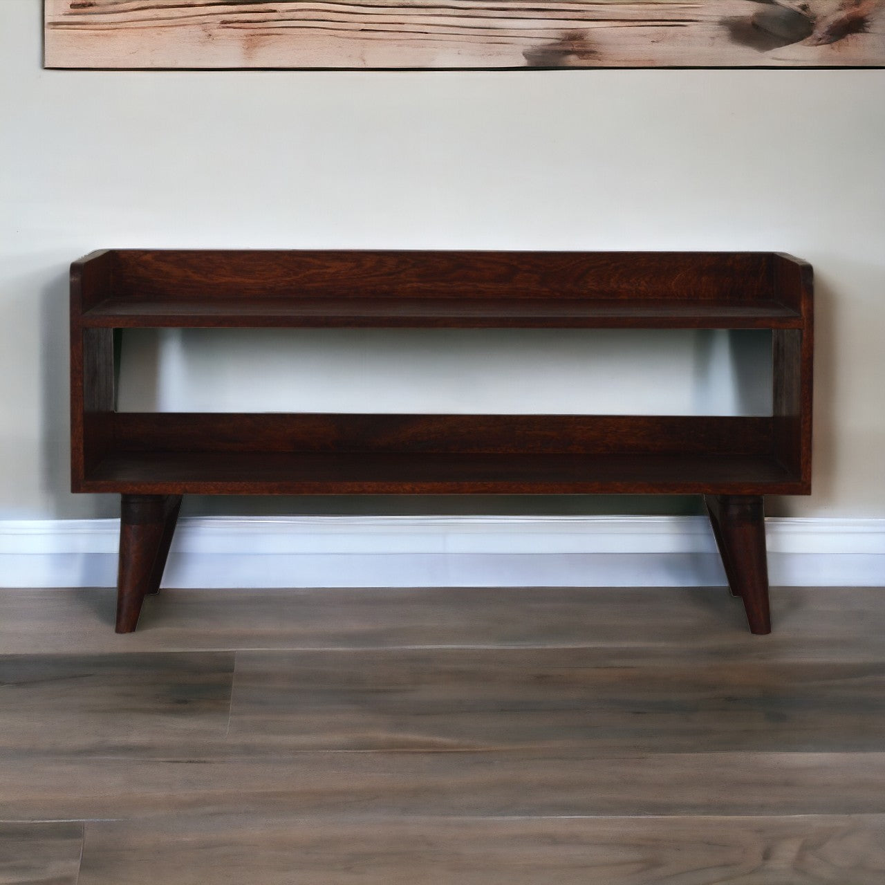 Cherry Nordic Storage Bench