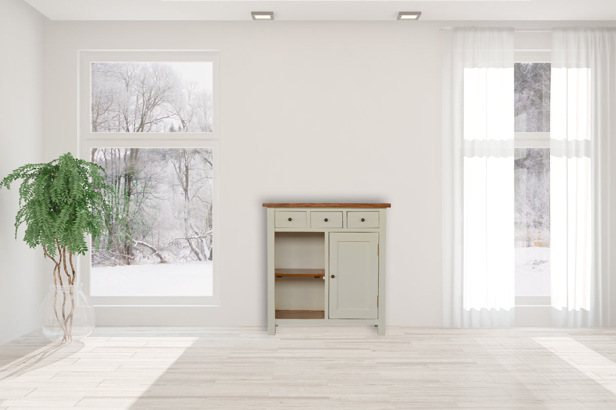 2 Tone Kitchen Unit