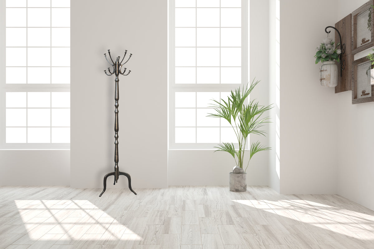 Silver Coat Stand